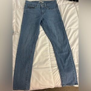 Levi's Women's Light Blue Skinny Jeans
